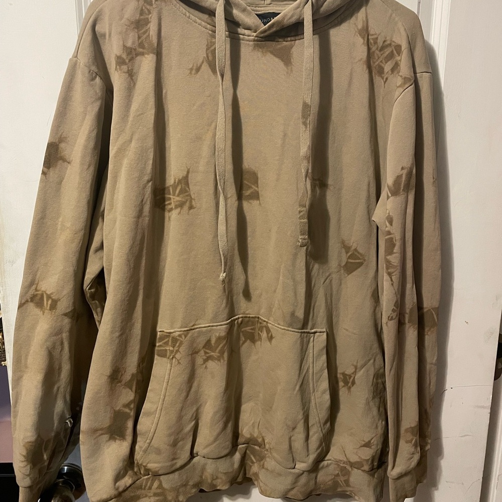 No Boundaries Tan Hoodie